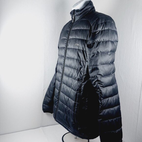 Golite Men's Black Long Sleeve Full-Zip Quilted 800 Down Puffer Jacket Size M - Picture 4 of 13